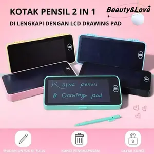 Drawing Box Kotak Pensil Dan Papan Coret Kreatif Anak Dengan Digital Pad Edukasi SNI