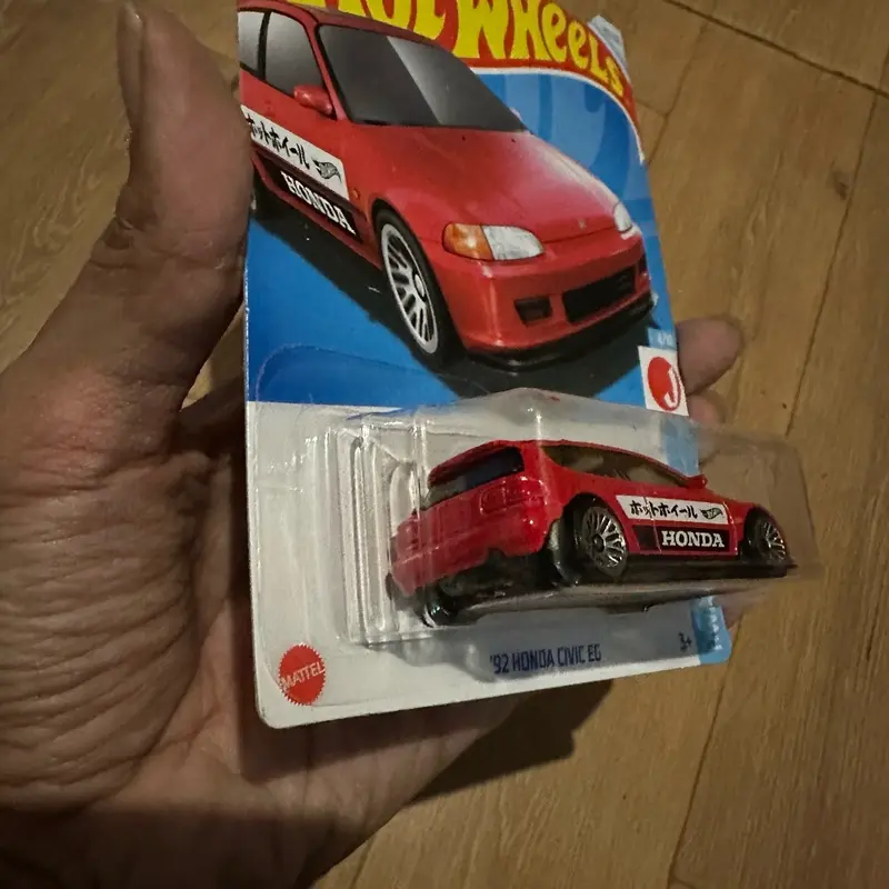 Hot Wheels 92 HONDA CIVIC EG MERAH RED 2024 1