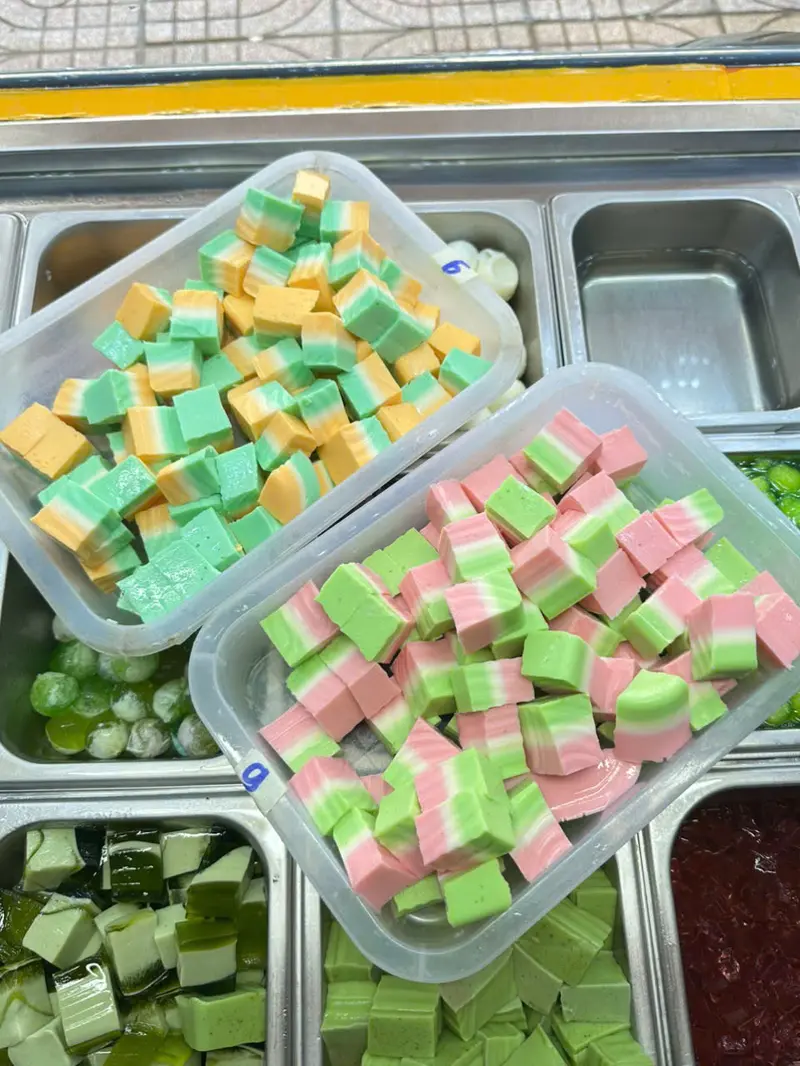 Product Introduction of Bột Nguyên Liệu Khúc Bạch 200g-250g (Dâu, Việt Quất, Cacao, Matcha, Môn, Phô Mai, Sữa) - TIỆM BEE - Snack Ăn Vặt Food Thức Ăn 19