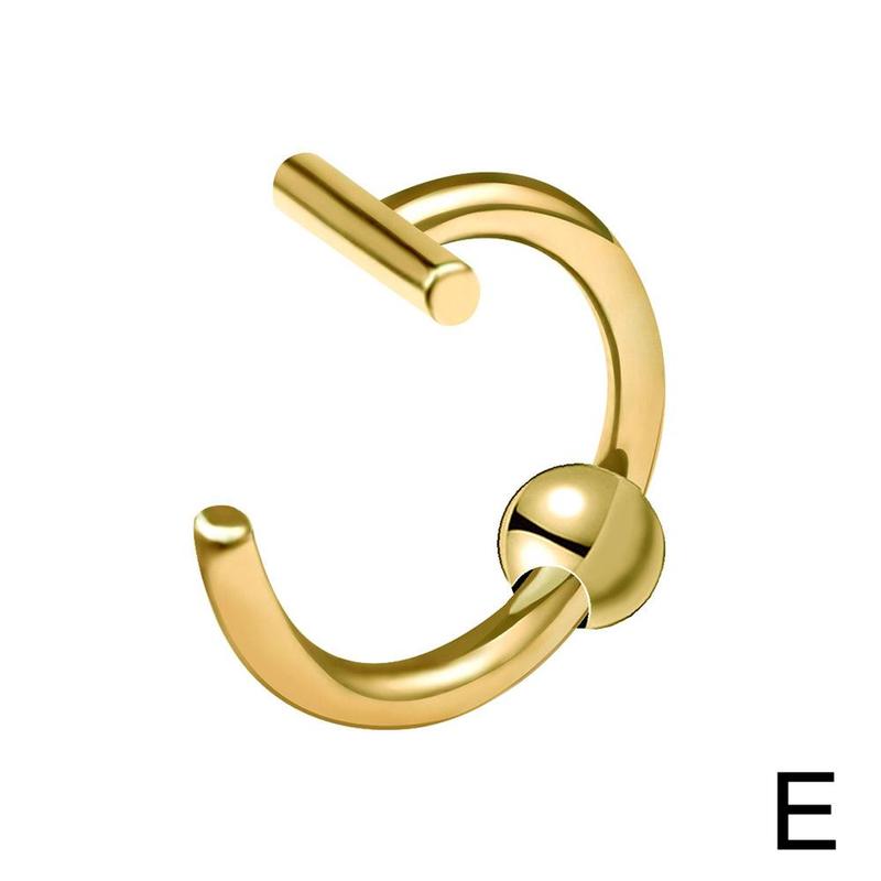 Product Introduction of Lip Ring Magnet Fake Piercing Lip Ring Fake Piercing Lip Clip Fashion For Women Men U2M7 42