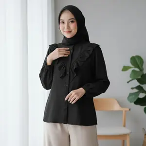 CALA BLOUSE - Kemeja Wanita Polos Baju Atasan Nyaman Airflow