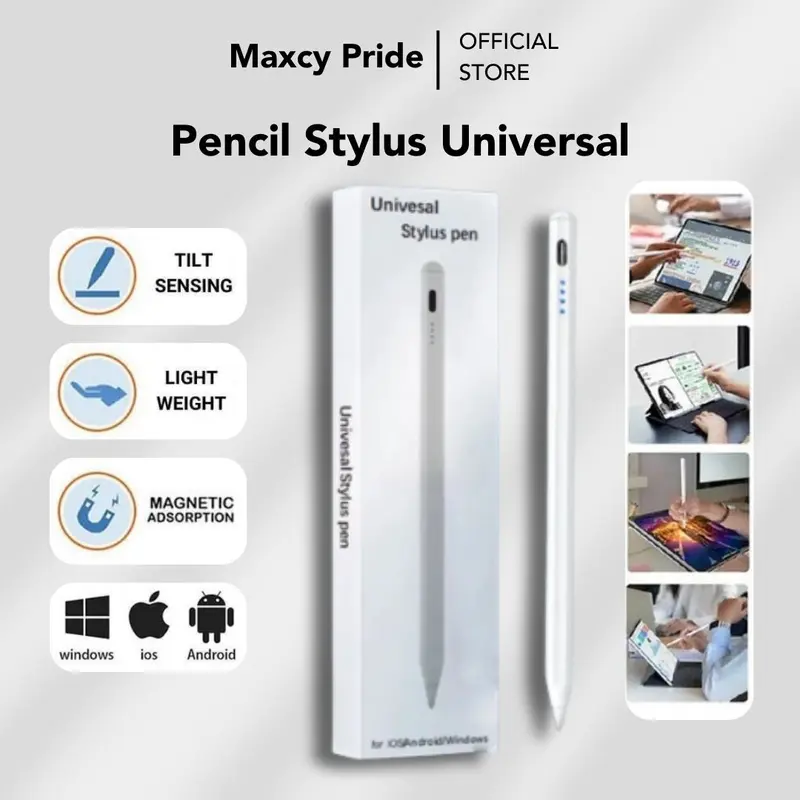 Pencil Stylus Universal Charge Multi Use Compatible for Smartphone Tablet i Pad Sam sung Xiao mi Rechargable Sensitivity 0
