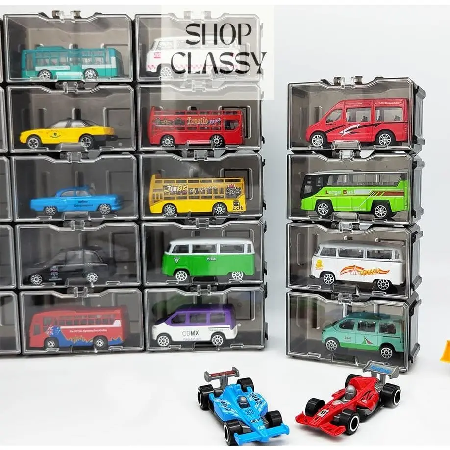 Shopclassyshop SG Vantage DIe Cast Toy Car Displays System 1:64 scale for hot wheels tomicar cars