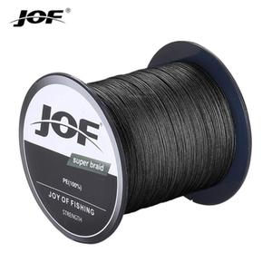 Línea trenzada JOF 4X 1000M/500M/300m 9 colores Todo para línea de pesca Max Drag 80LB Línea de PE multifilamento para pesca en el mar de agua salada