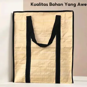 tas karung jumbo Polos tebal tas Laundry tas pindahan