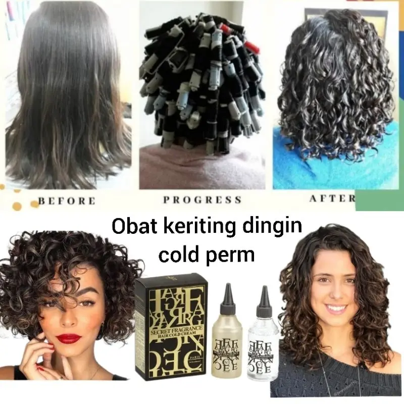 Secret Fragrance hair Cold Wave perm Obat keriting dingin good permanen curlia aroma nyaman tidak menyengat