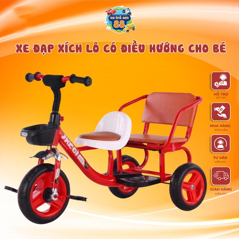  Xe đạp xích lô có điều hướng cho bé giá rẻ chất lượng Đồ Chơi 