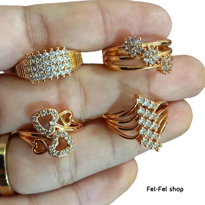 Cincin Wanita Permata Xuping Perhiasan Sehari-hari ( COD ) 2