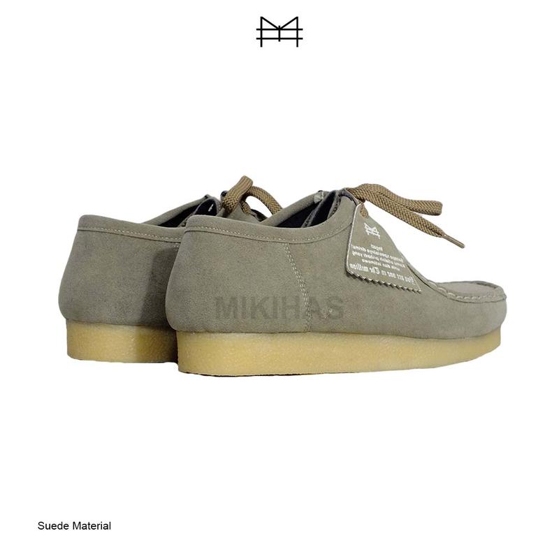 Sepatu Pria Kasual Mikihas Rhetops Sneakers Kulit Suede Ringan Chungky - Shoes, Casual boots suede sol Karet Rubber Ringan combat boots 6