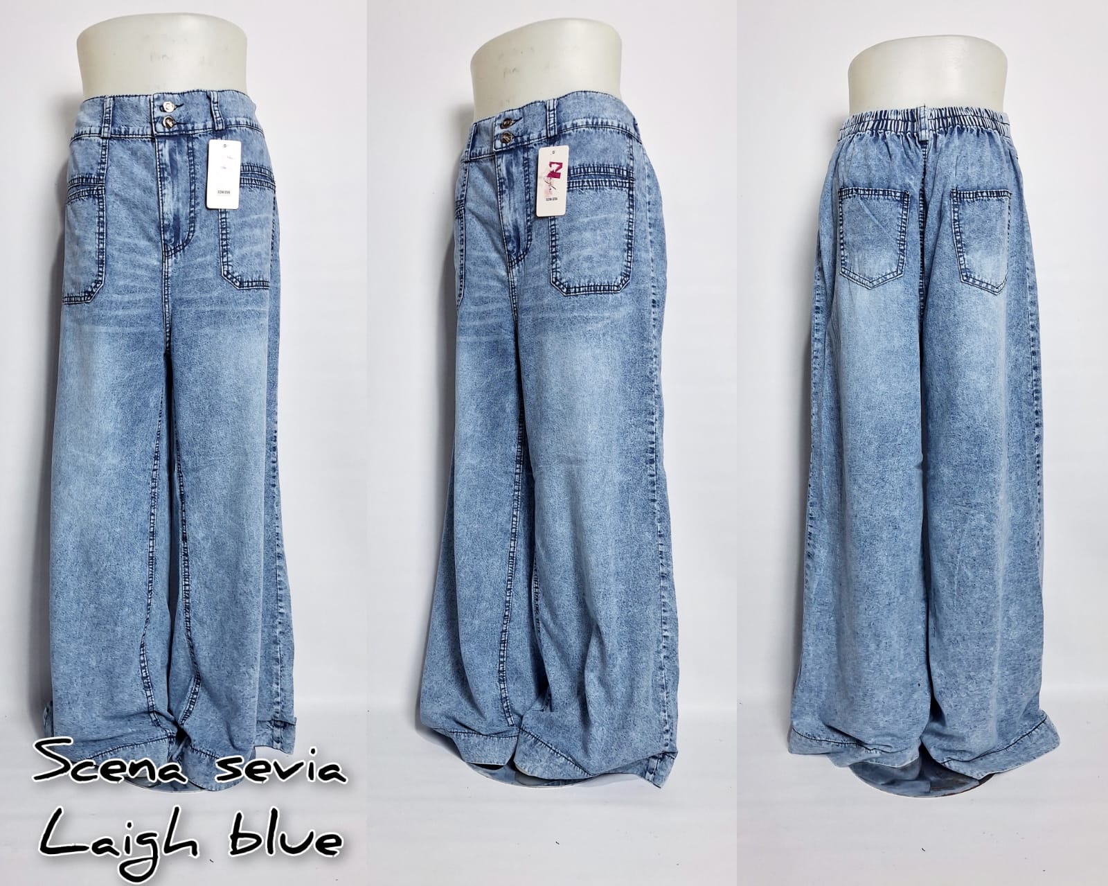 Scena Sevia Celana Jeans Wanita Scena Sevia Wide Leg Premium Fit BB 55-70 kg Panjang Karet Cewek Denim Dewasa Stylish Nyaman dengan Aksen Ripped & Wash Effect kulot Scena Sevia Celana Jeans Wanita Scena Sevia Wide Leg Premium Fit BB 55-70 kg Panjang Karet Cewek Denim Dewasa Stylish Nyaman dengan Aksen Ripped & Wash Effect kulot