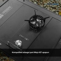 Gambar ALLTREK Kompor Camping IRONITE Camping Half IGT Panel Stove - Black dari Alltrek indonesia Kota Administrasi Jakarta Barat 3 Tokopedia