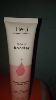 Product Review of [He-Ji] Tone Up Booster 100ml - Glowing, Brightening and Healthy Skin from n** 0
