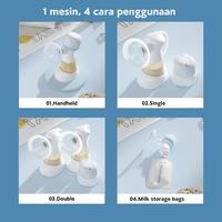 Gambar FUTUREMED 900mAh Pompa ASI Elektrik Tanpa Kabel otomatis Portabe/Fungsi lampu malam BPA FREE - Putih dari FUTUREMED BAYI Kota Administrasi Jakarta Barat 3 Tokopedia