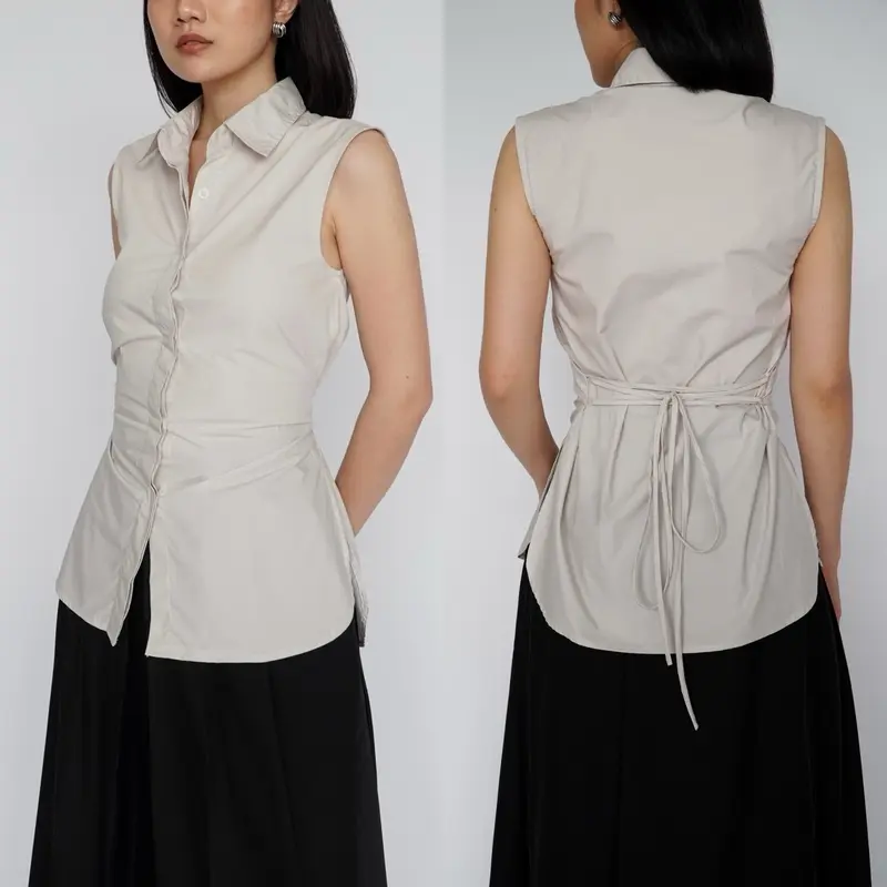 YEONA - MAVEN TOP | Sleeveless Shirt 1