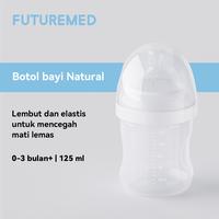 Gambar FUTUREMED Bayi Botol Susu 125ml 150ml 330ml dengan pegangan/Cocok untuk bayi berusia 0-6 bulan+ BPA FREE - 125ml dari FUTUREMED BAYI Kota Administrasi Jakarta Barat 1 Tokopedia