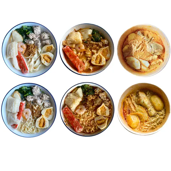 dotdotbowl Bundle X - Sampler Set (4 x Gangsa Noodles + 2 x Curry Chicken Noodles) (Frozen Packs)