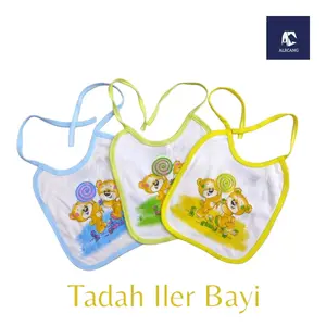 Alecang Store - 3 in 1 SLABER BAYI MURAH CELEMEK ANAK BAYI TATAK ILER SLUBER IKAT SLEBER MAKAN Laki-Laki Perempuan Hewan Katun
