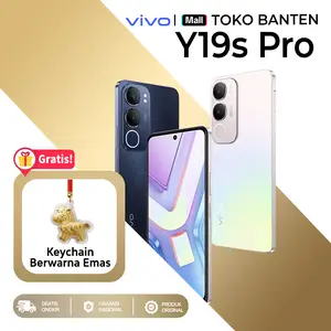 vivo Y19s Pro - 6000mAh + 44W FlashCharge, Tahan Banting Ekstrem, Tahan Hujan Percikan Air IP64, Dual Stereo Speaker, 50MP Kamera Utama