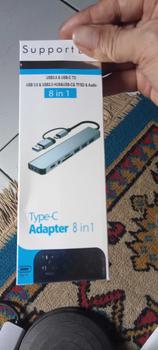 Product Review of [RADY] MAYY 8IN1 Adapter Connector DS01 USB-C Type-c Kable Konekter Multifungsi SD Card TF Card Computer Laptop Phone Table from 💙** B**G A**O 🧡** 1