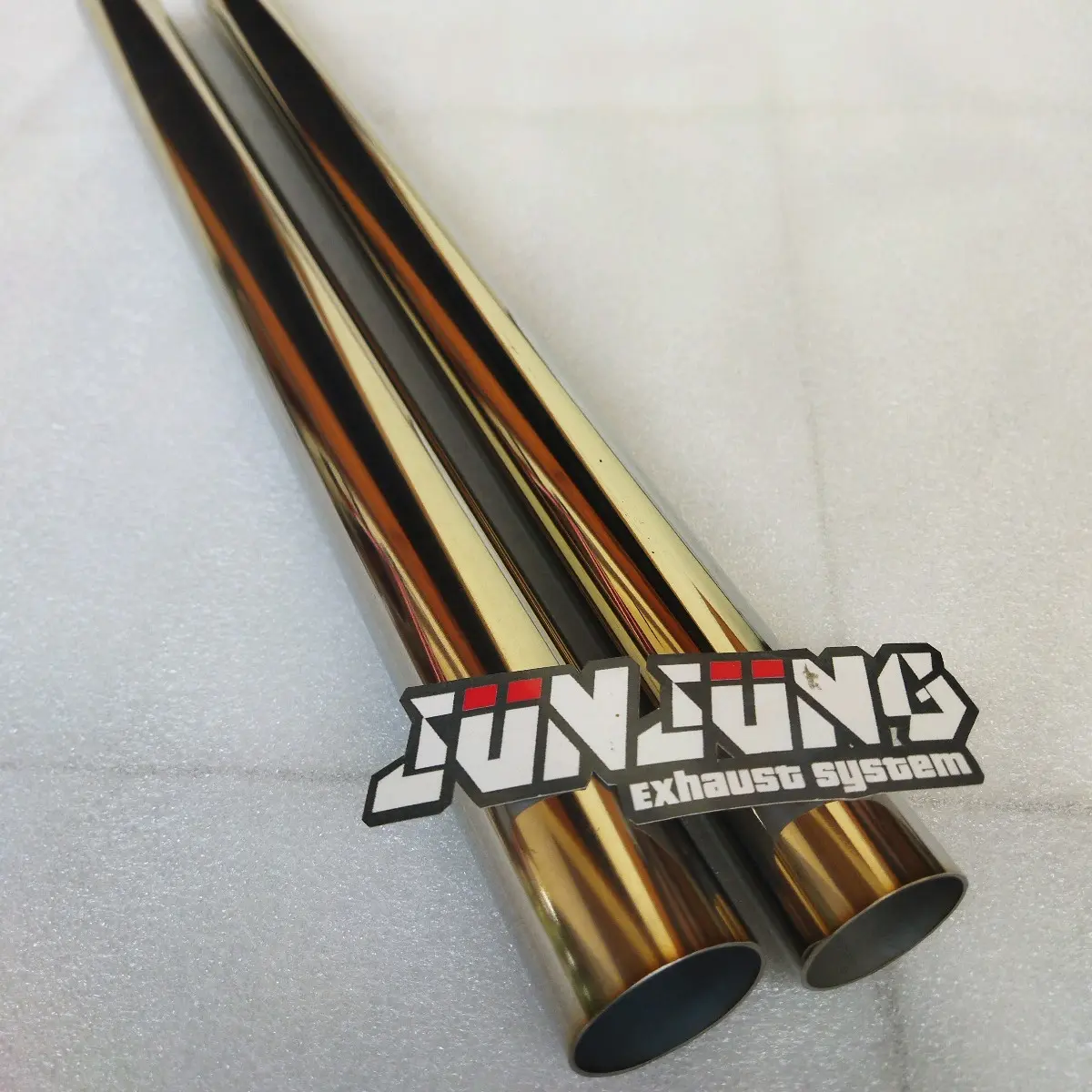 knalpot pipa bahan bulat bahan knalpot motor bor boran OD.32 mm/38 mm panjang 40 cm