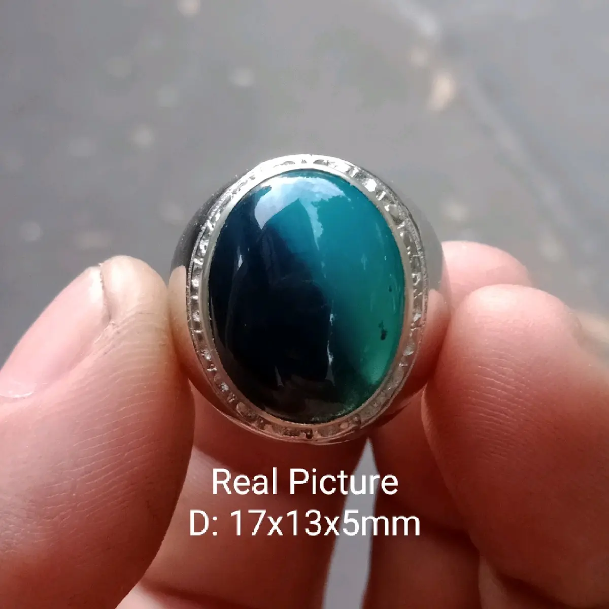 Batu Bacan Doko Natural Motip Antik Klasik Top Real Quality (Real picture) stok 1
