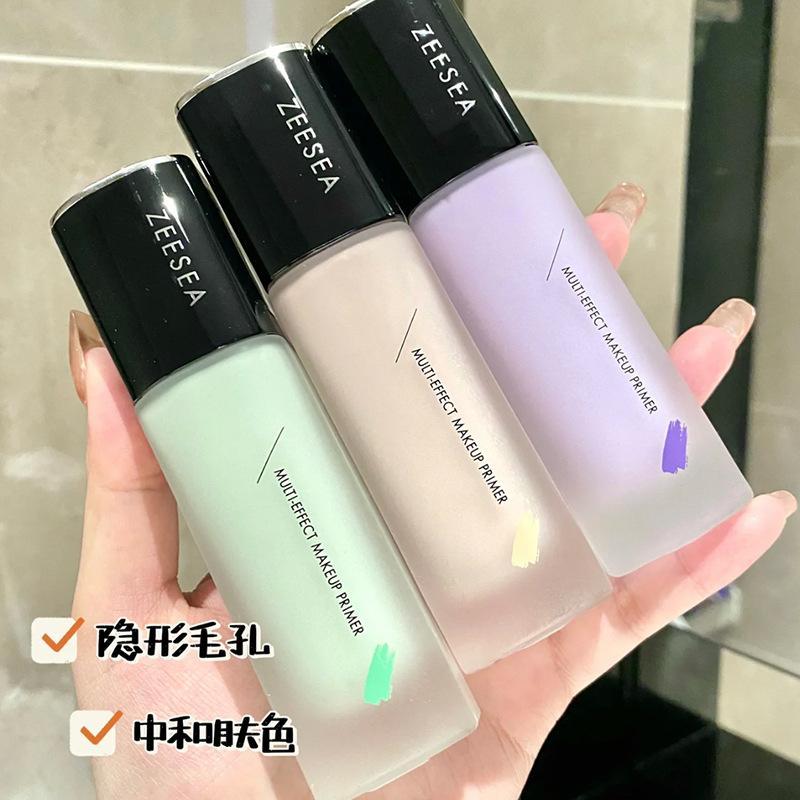 Kem Nền Trang Điểm Lót, Kem Che Khuyết Điểm Làm Trắng, Dưỡng Ẩm, Làm Sáng, Làm Sáng, Kiểm Soát Dầu, Kem Nền Tông Màu, 3 Màu, 30g 4