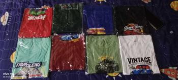 Product Review of Paket 4pcs Kaos Anak Laki laki Motif Mobil Pakaian Fashion from N**g S**1 0