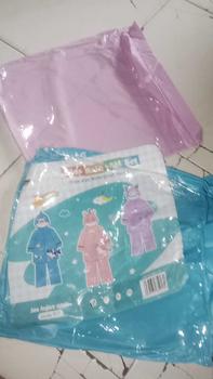 Product Review of A-CROSS JAS HUJAN SETELAN ANAK KUROMI DENGAN RUANG RANSEL DI BELAKANG LUCU DAN IMUT Pvc Biru Pink from H**i S**i 2