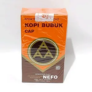 Kopi Bubuk Hitam AAA Nefo 500 gram Oleh Oleh Khas Jambi Halal BPOM Coffee