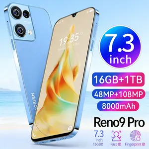 [Segel Original 2026] Reno 9 Pro Produk Baru Segel 7.3Inci 16GB+1TB Android14 Dual SIM 4G 5G 8000mAh Kamera 72MP+108MP OIS Metal Frame Anti Karat Bisa COD Cicilan