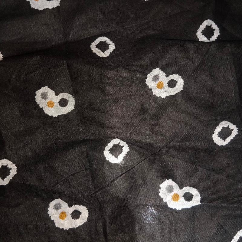Outer Batik Kondangan Wanita Tanpa Lengan Jumbo Panjang Atasan Rompi Hitam 4