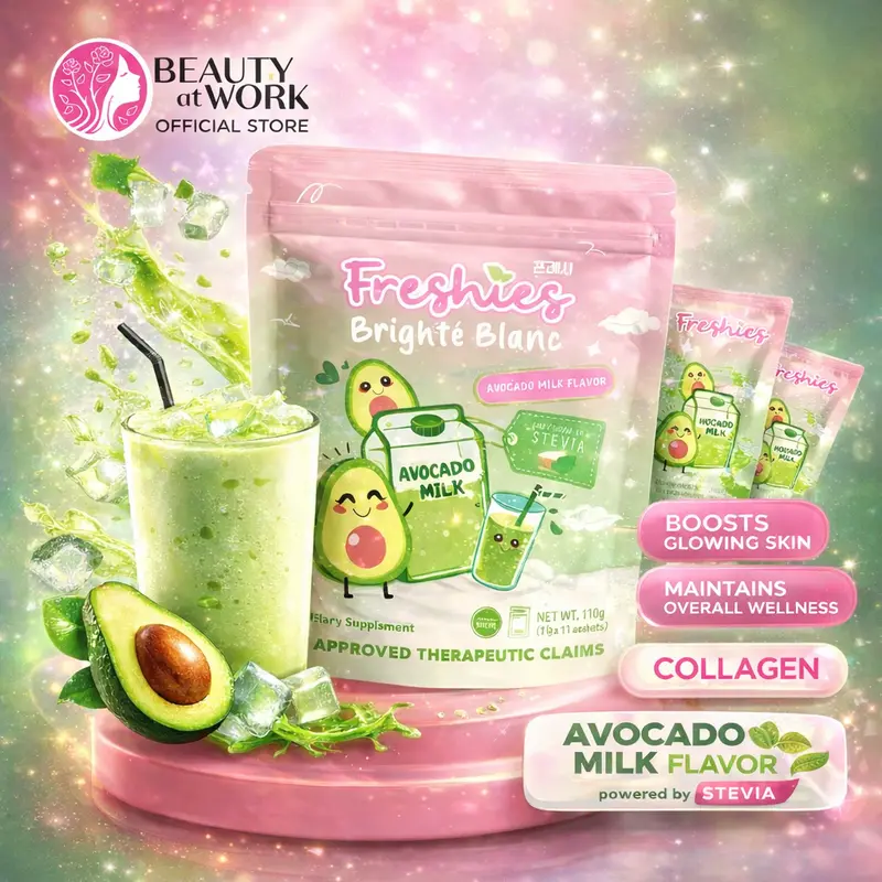 Freshies Avocado Collagen Milk Drink All Flavors - TikTok Shop Philippines