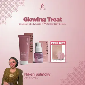 Sheriz -Body Lotion Hb Dosting UV Protection 100 Ml Acid Extract Mencerahkan Niacinamide | Free Sabun Candy Blom |