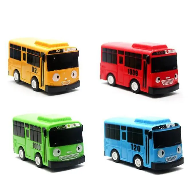 [TAYO] Mainan Anak Mobil Bus Tayo Set Ecer - Mobil Mobilan Pull Back 4