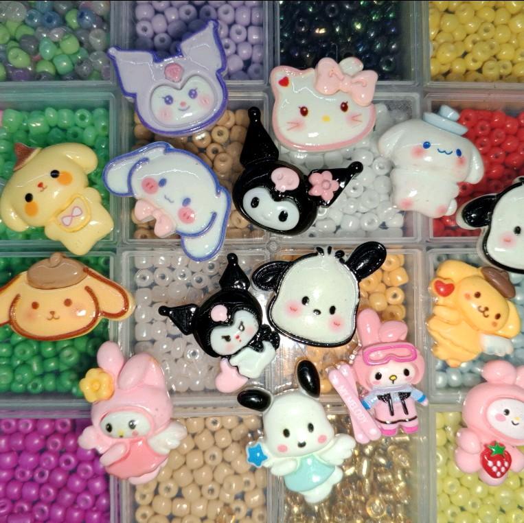 keychain pouch manik clay resin 5