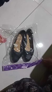 Product Review of Sepatu Wedges Pita Wanita | Sepatu Jelly Wedges Empuk | Sepatu Slop Pita Kerut | Flatshoes Wedges | from I**a 1