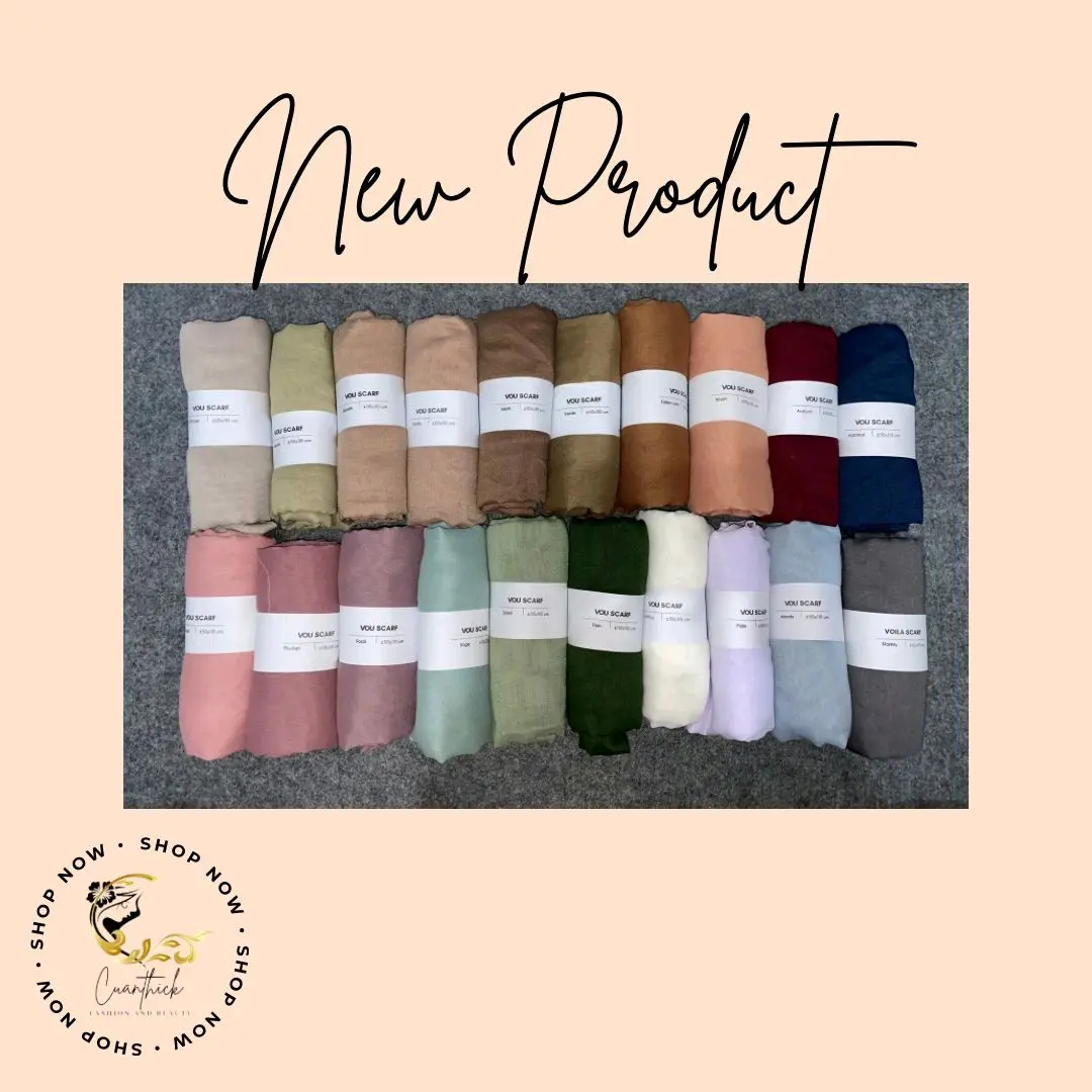 Cuanthick basic scarf voal premium