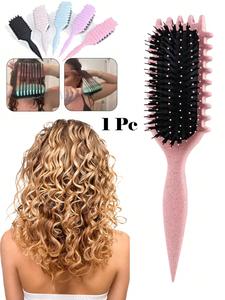 Cepillo para definir rizos 2025 – Cepillo para cabello rizado con cerdas y diseño especial, reduce el tirón y separación de rizos. Cepillo para cabello, Peine, Herramientas, Productos A