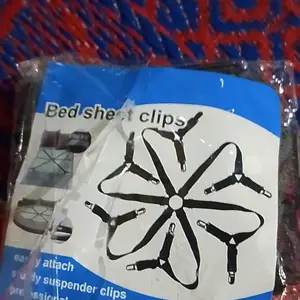 Bed Sheet Sprei Jepitan Sprei Besi Bed Sheet Grip Sprei Set Pengait Sprei Pengunci Seprei Jepitan