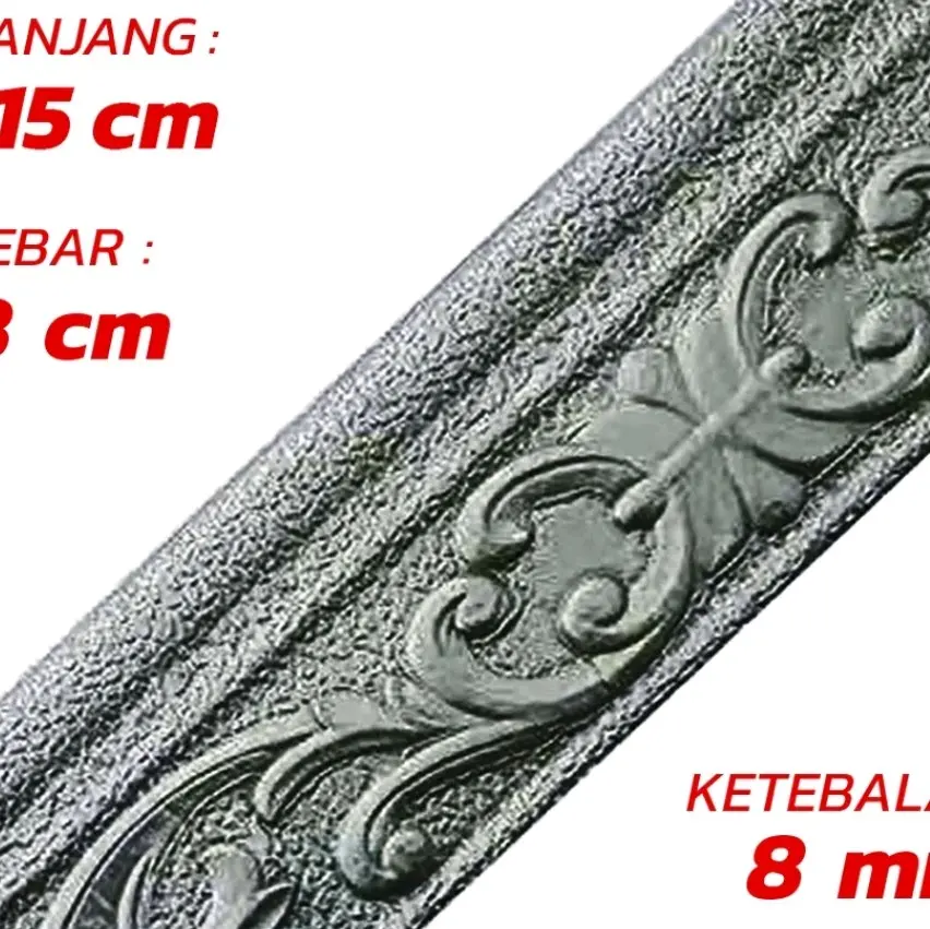 Wall border List Foam 3D Aestetic
