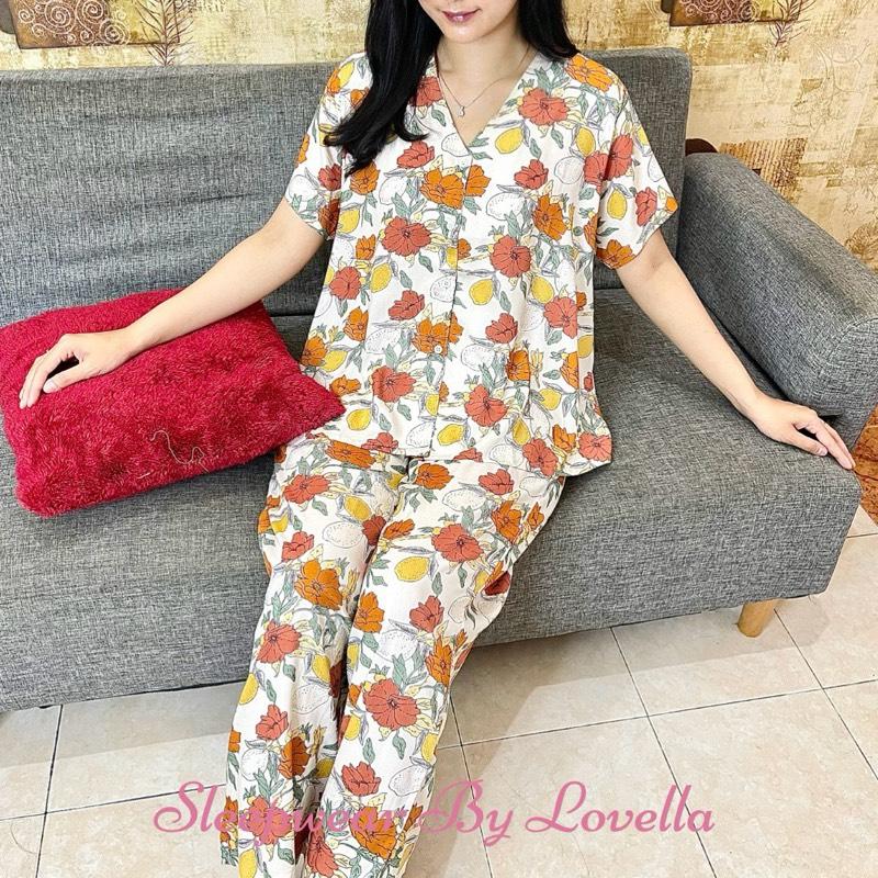 Lovella Sleepwear Oneset Long Pants ll 4