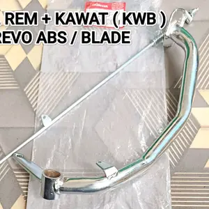 PEDAL INJAKAN REM + KAWAT REM ( KWB ) HONDA REVO ABSOLUTE BLADE LAMA REVO FIT F1 INJAKAN REM TROMOL BELAKANG HIGH QUALITY KUALITAS TERJAMIN