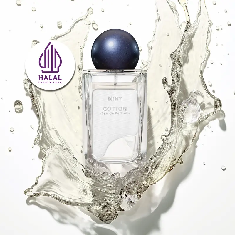 HINT Fragrance - Fabric Series Cotton 50ml Eau de Perfume - Unisex - Warm Clean Scent -  Wangi Bunga Lembut yang Hangat, Menenangkan & Elegant 4