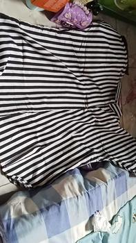 Product Review of Atasan Wanita Big Size Harumi Motif | Atasan Pendek Luvina Bahan Cotton Miracle Size LD 120-140 from m**2 2