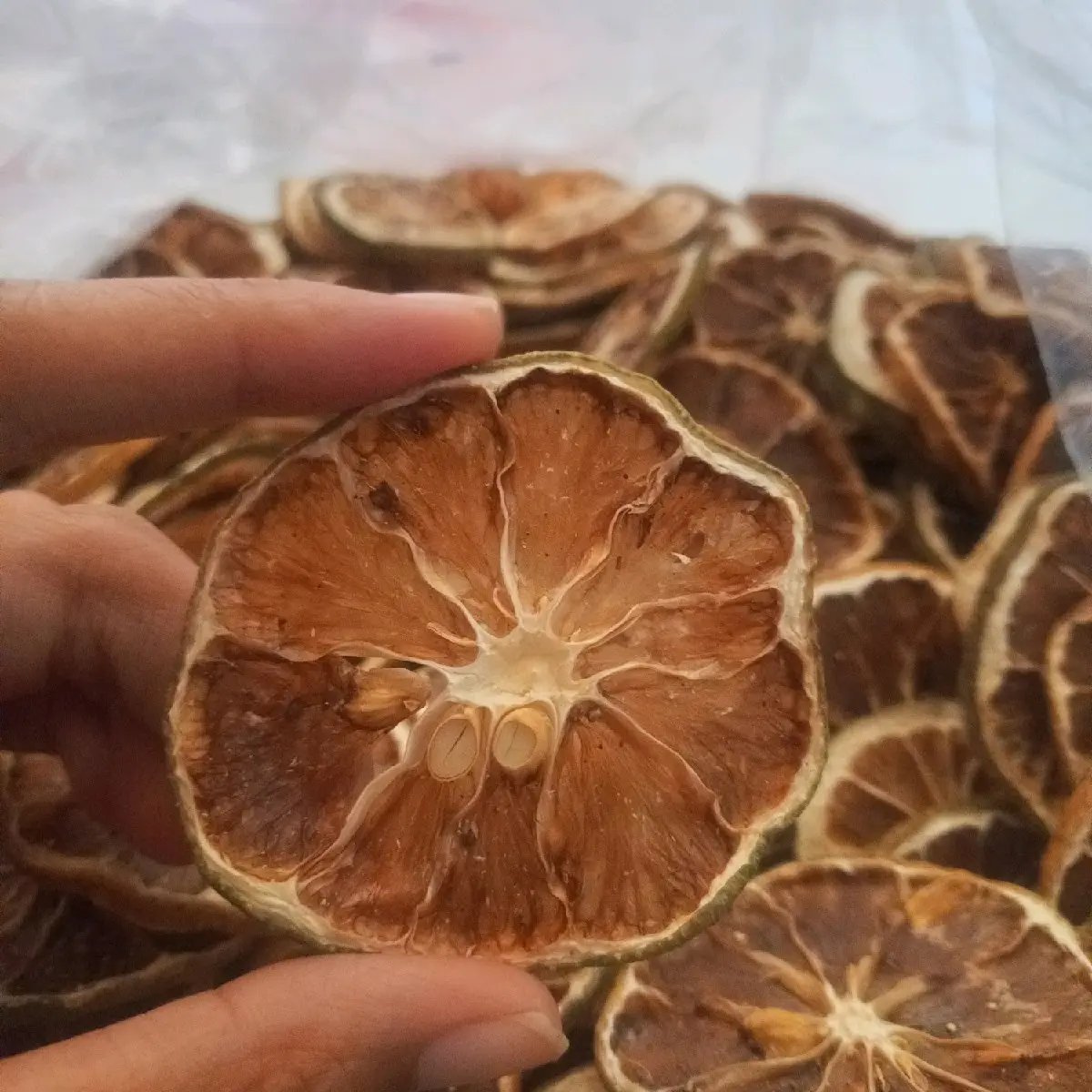 Jeruk Lemon Kering Iris 25g | Dried Lemon Slice Gawe Rempah