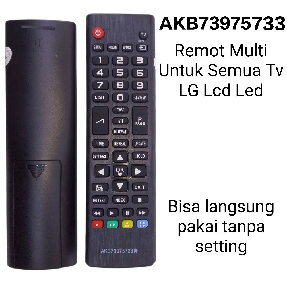 Remot Remote Multi Untuk Semua Tv Lcd Led LG Tanpa setting