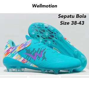 Sepatu Bola New Original Wellmotion 100% ORI warna putih pink biru hitam