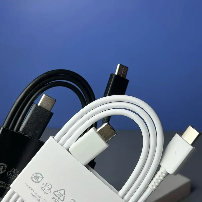 Kabel data Type C To Type C For Samsung SUPER FAST CHARGING ORIGINAL 100% Cable Type c to type c 0