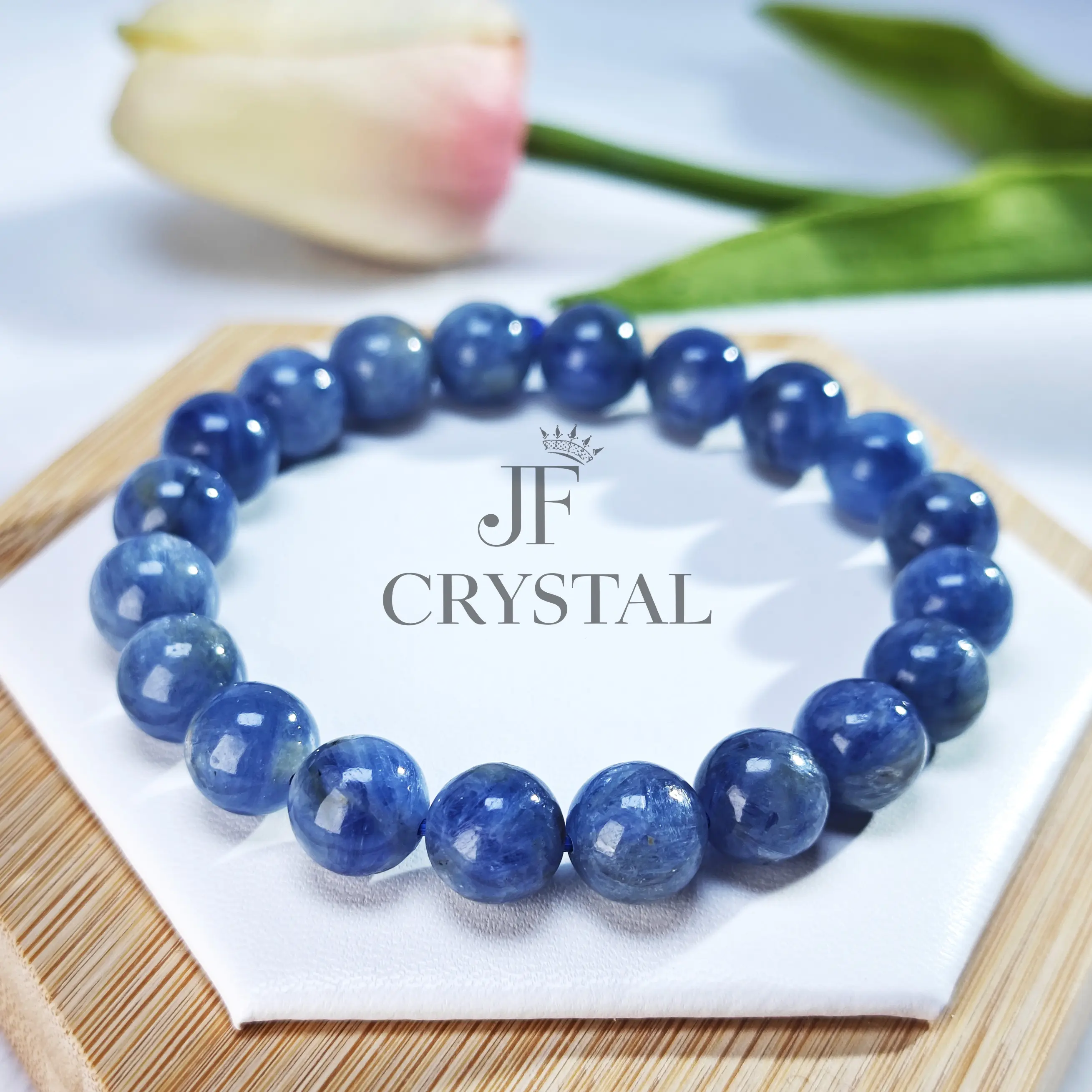 Natural Brazil Kyanite Bracelet Strong Light Cat's Eye