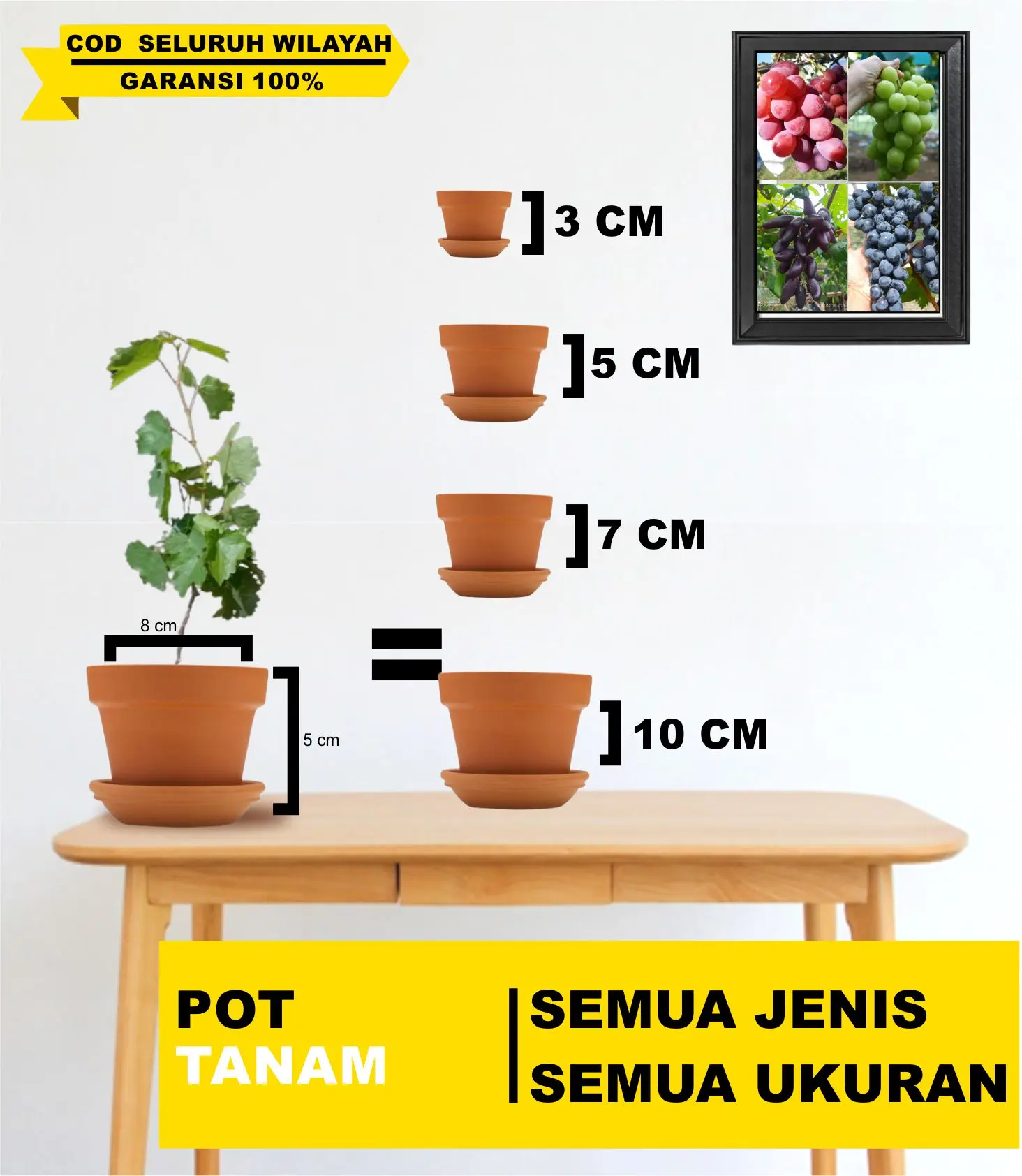 POT PLASTIK TANAM SEGALA UKURAN VALID BERGARANSI